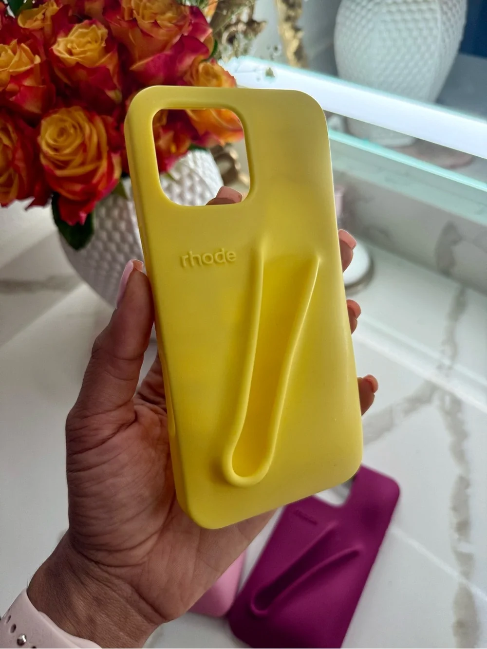 RHODE Silicone Phone Case Trio for iPhone 16 Pro Max - Picture 3 of 5